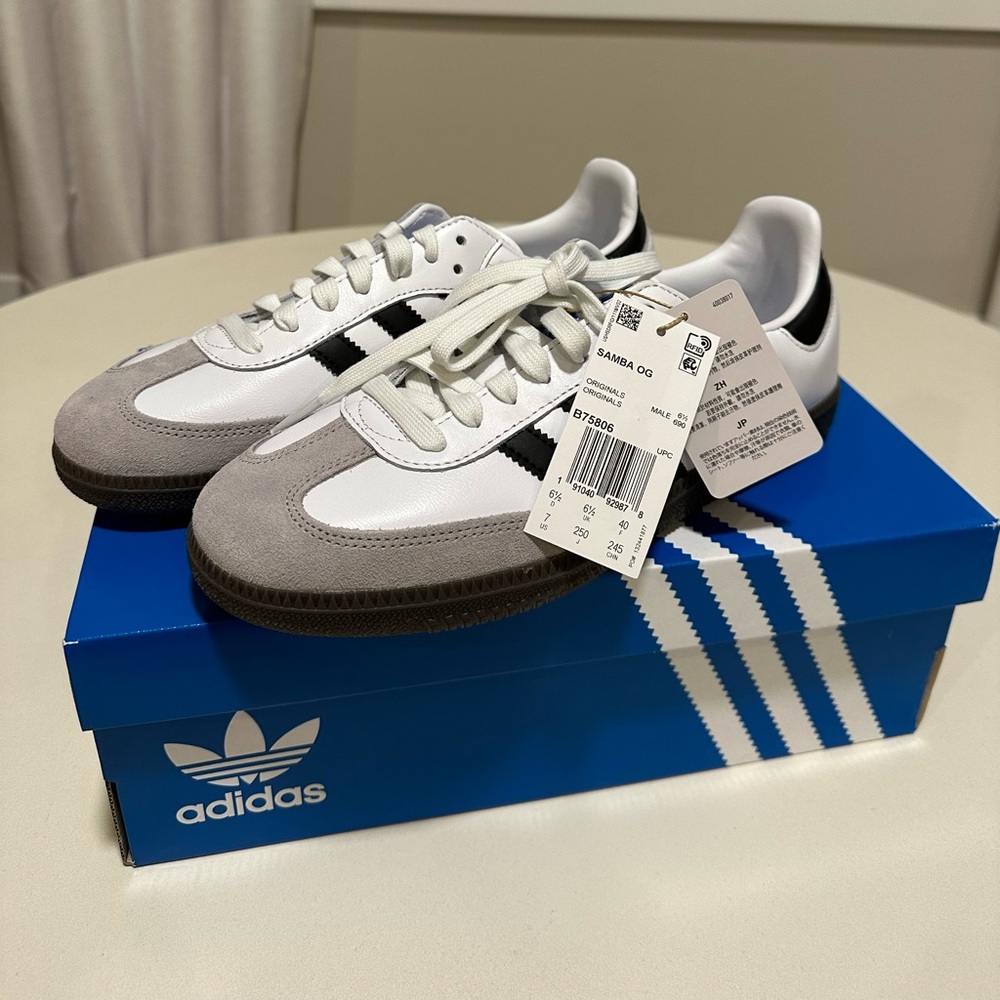 Adidas SAMBA OG - white/black - NWT